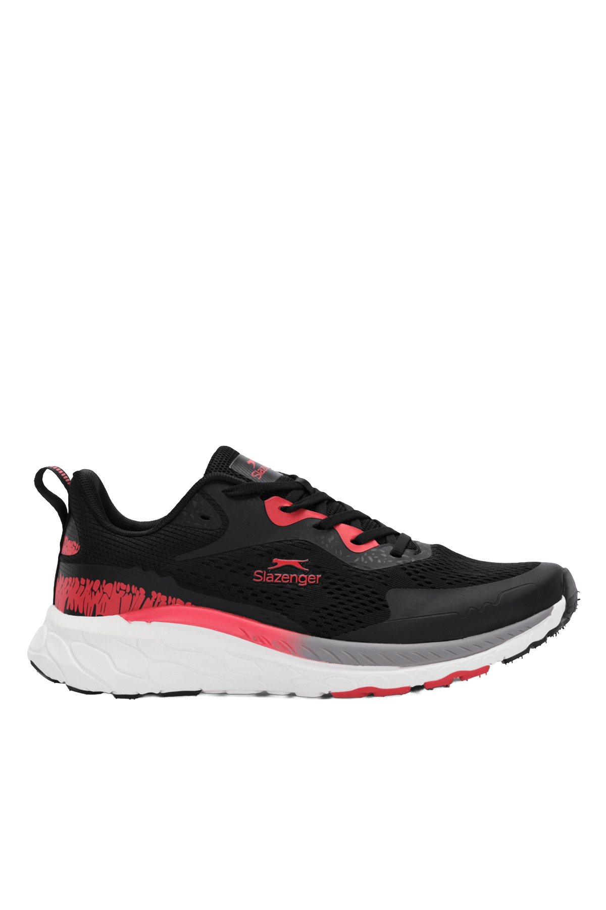 Slazenger Warning sneakers in Black — side view