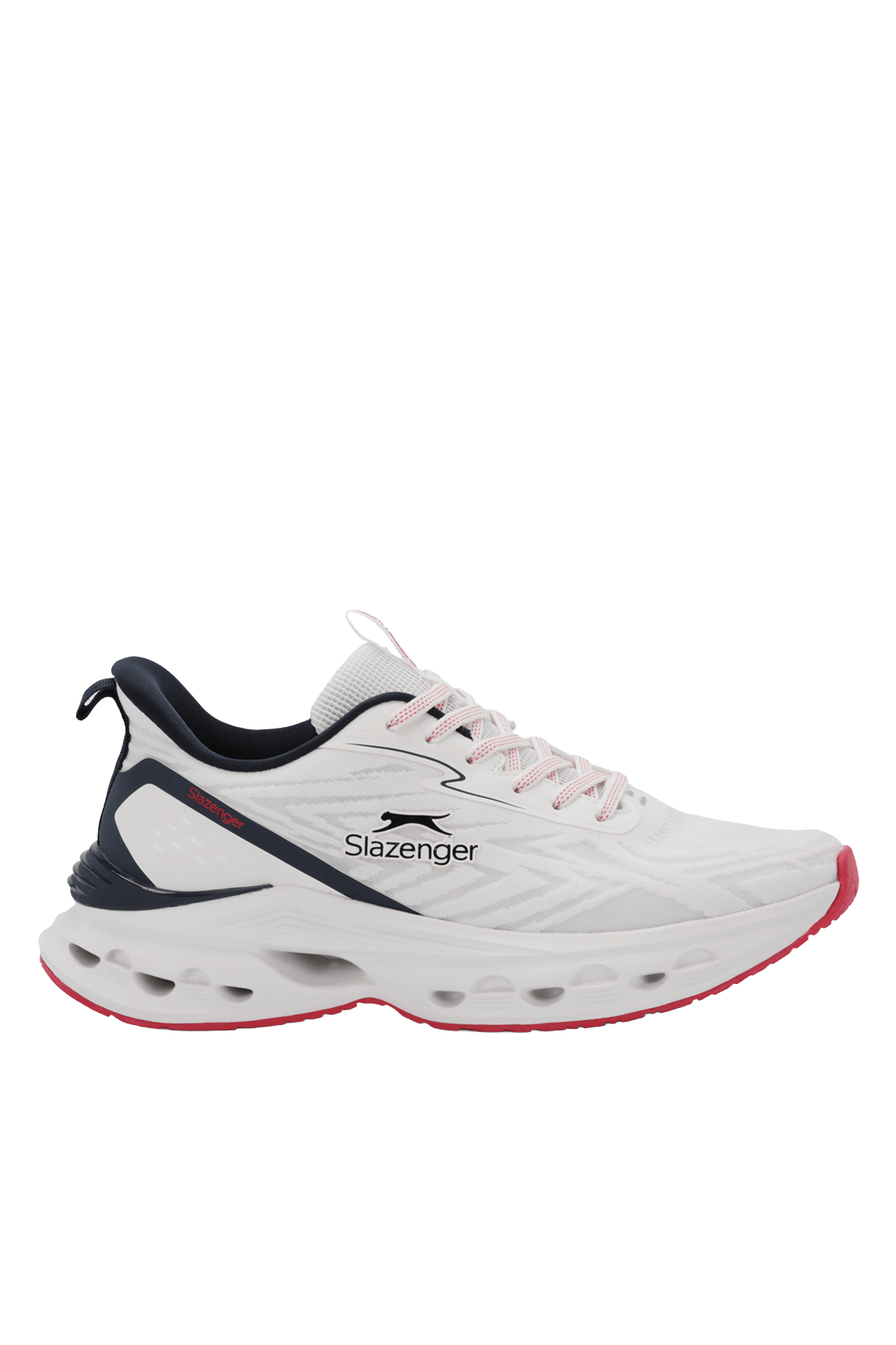 Slazenger Willow Men's Sneakers - White / Navy / Red angle 1