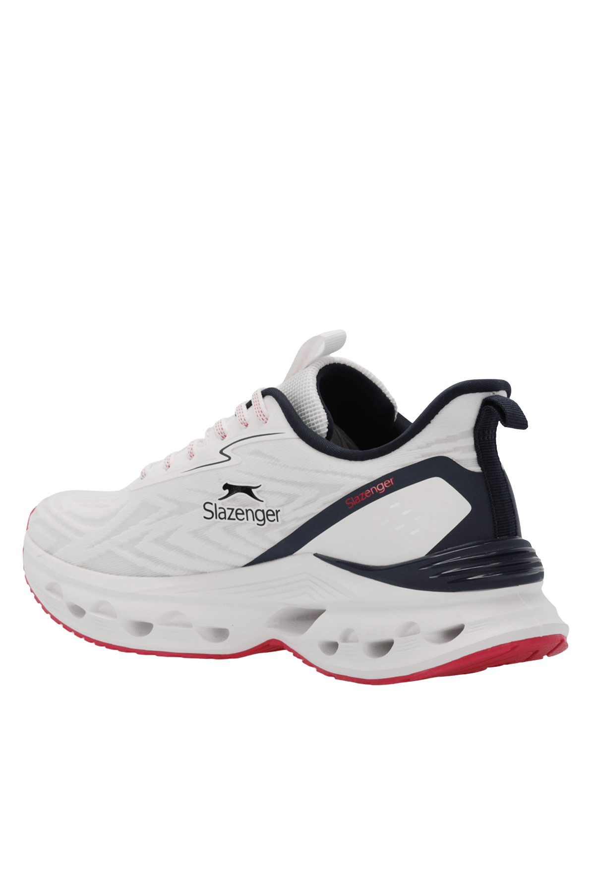 Slazenger Willow Men's Sneakers - White / Navy / Red angle 3