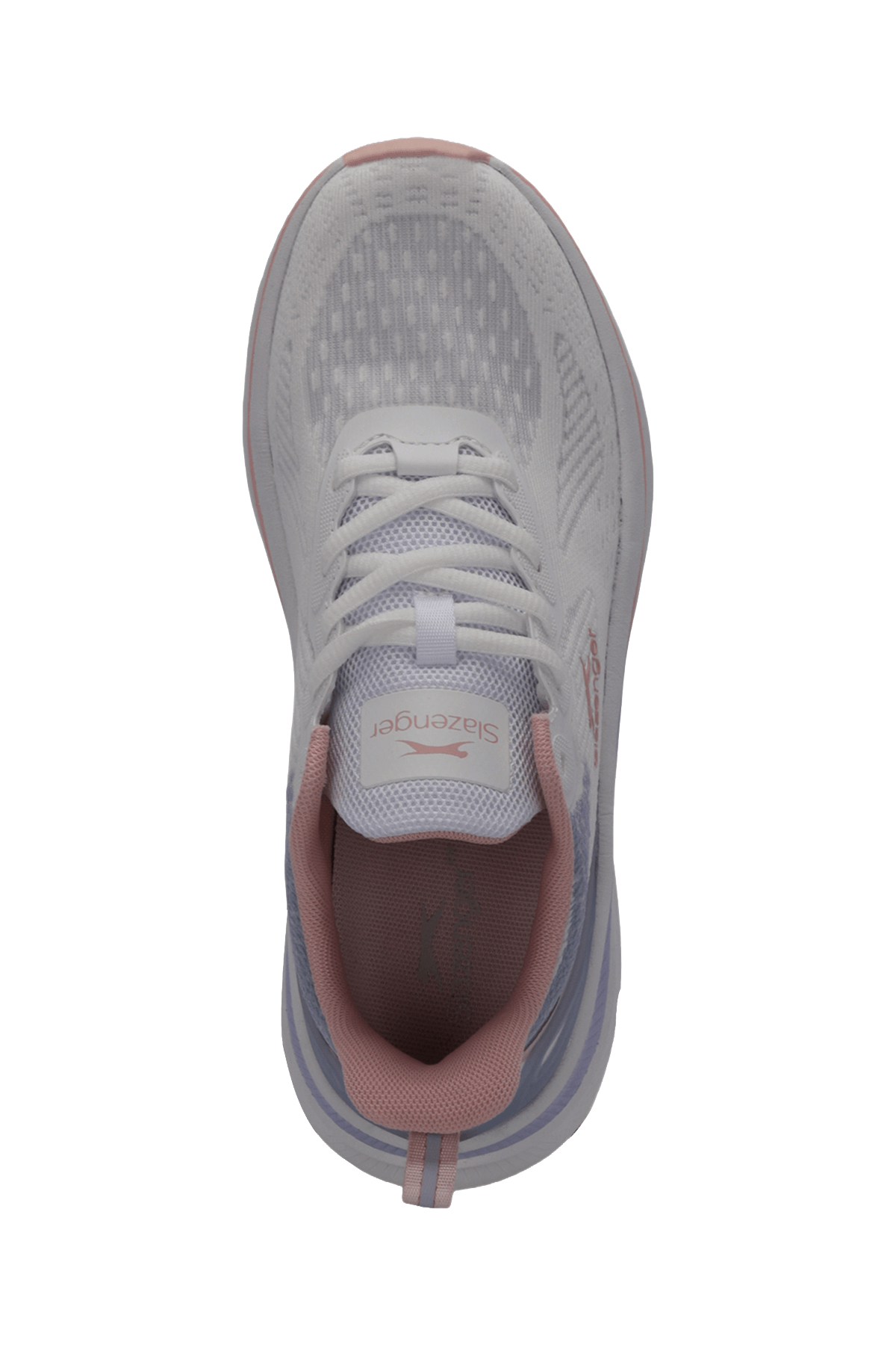 Slazenger Wetford Women's Sneakers - White / Pink angle 5