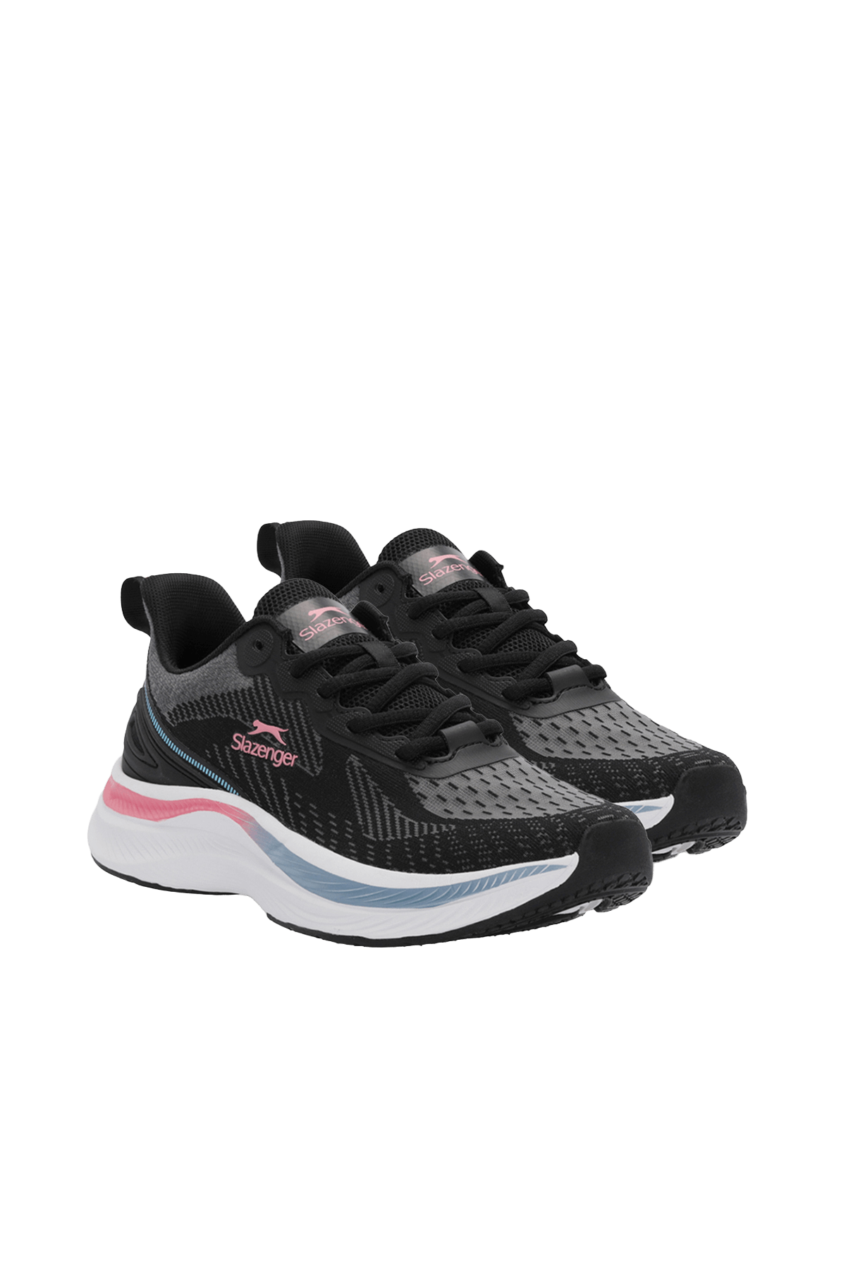 Slazenger Wetford Women's Sneakers - Black / Koyu Grey angle 2