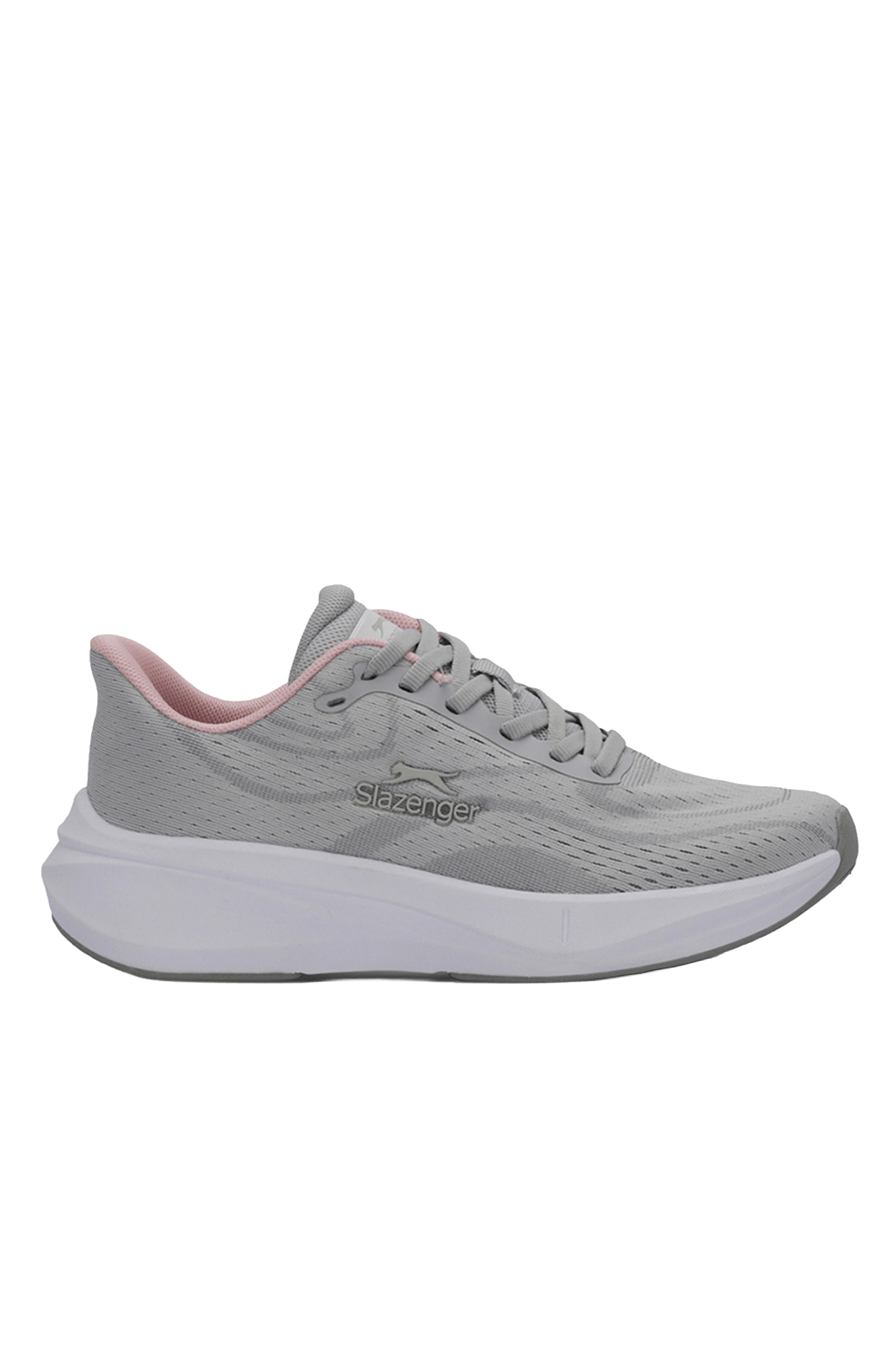 Slazenger Wise Women's Sneakers - Grey / Pink angle 1