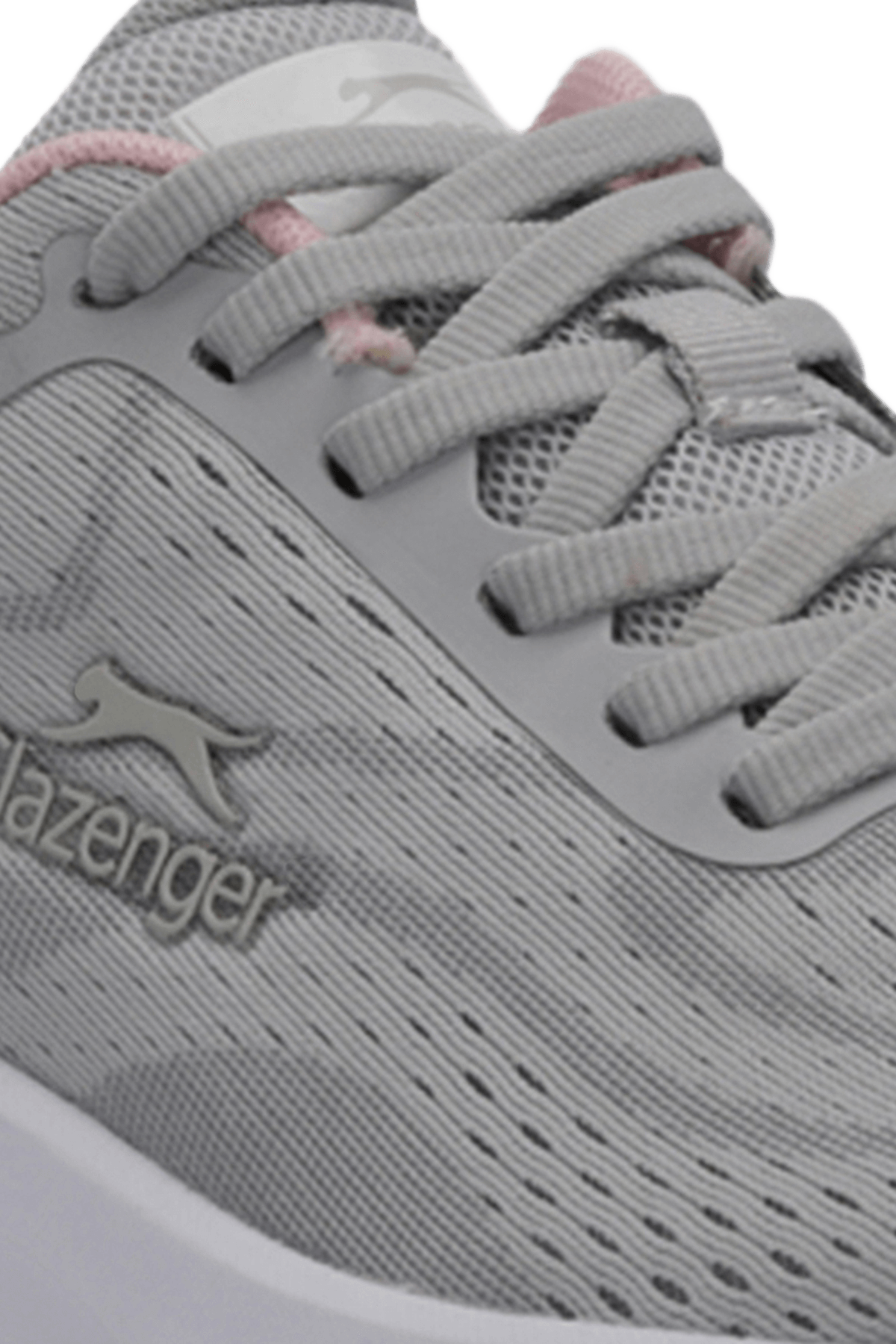 Slazenger Wise Women's Sneakers - Grey / Pink angle 4
