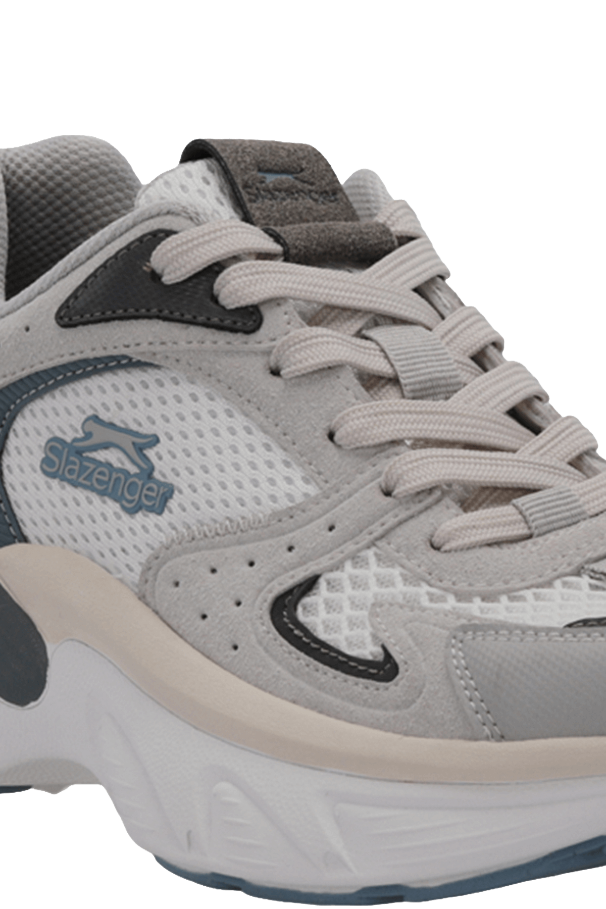 Slazenger Wind Women's Sneakers - White / Grey angle 4