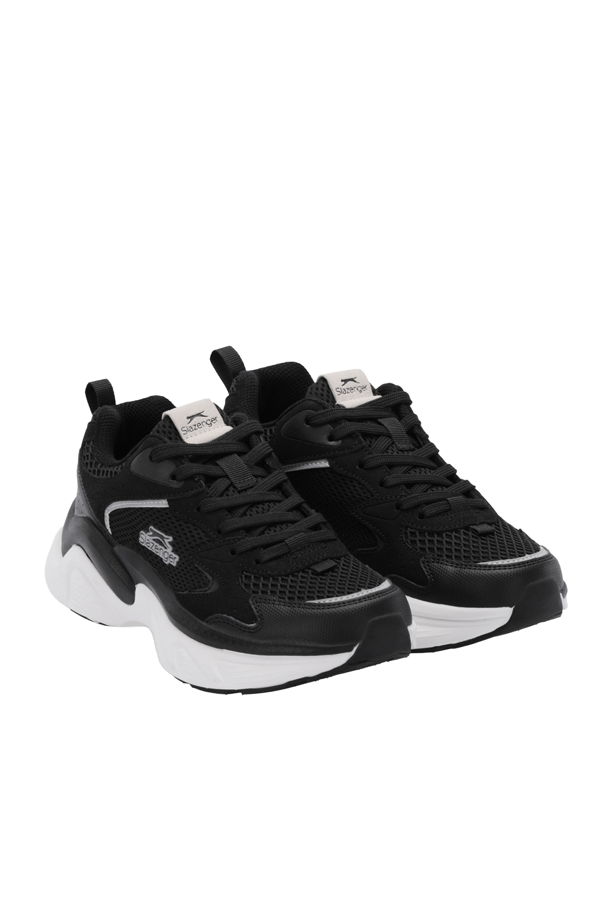 Slazenger Wind Women's Sneakers - Black / Grey angle 2