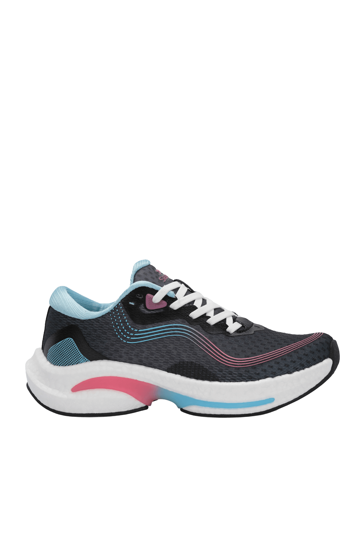 Slazenger Wessel Women's Sneakers - Navy / Pink angle 1